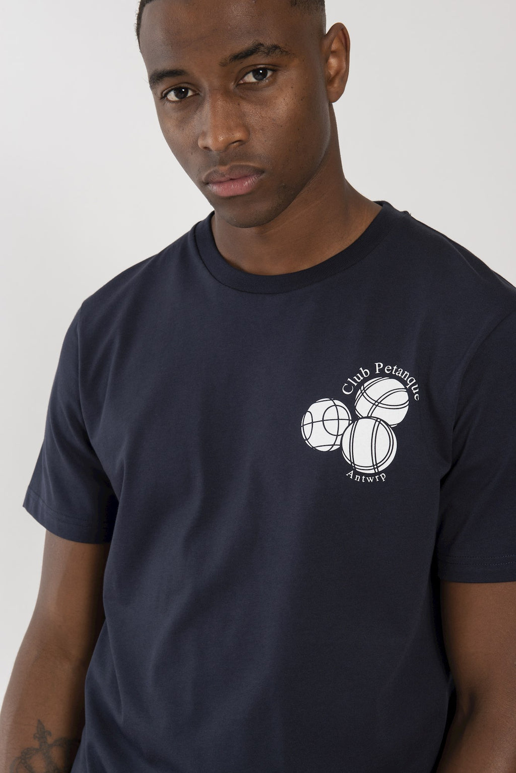 T-shirts korte mouw blauw ANTWRP