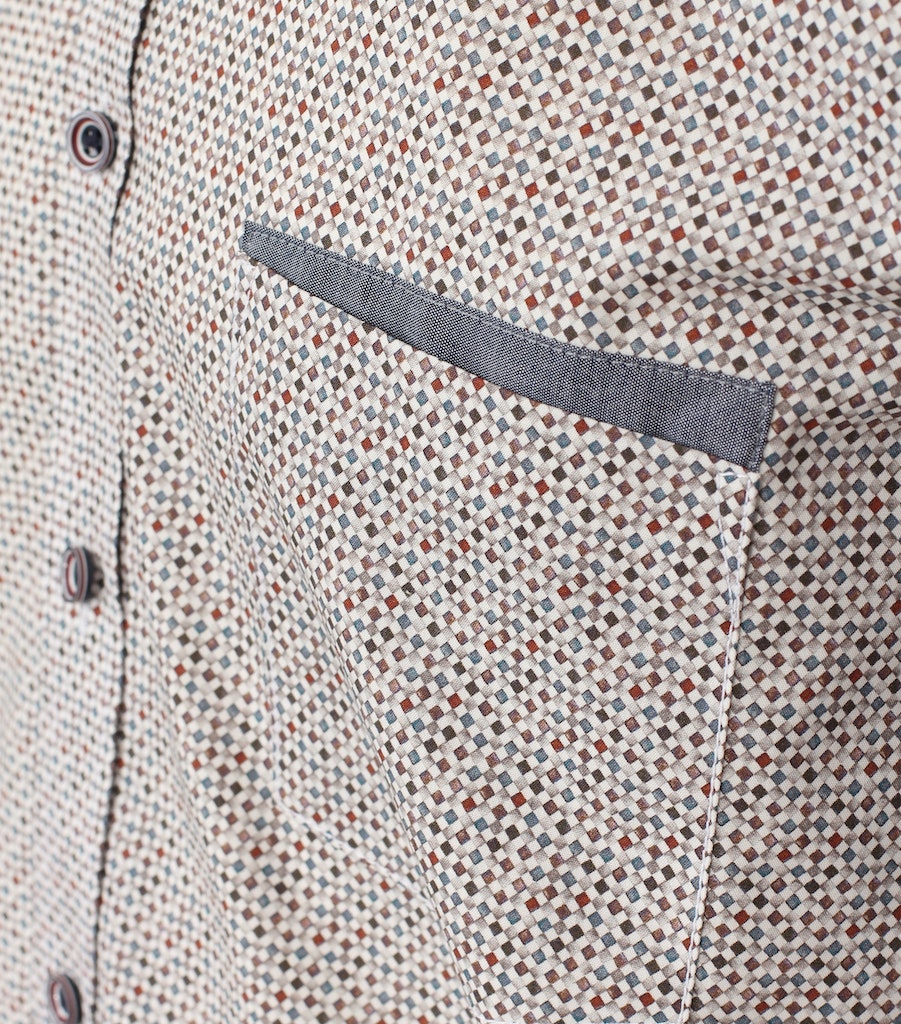 Hemden lange mouw rood Casa Moda