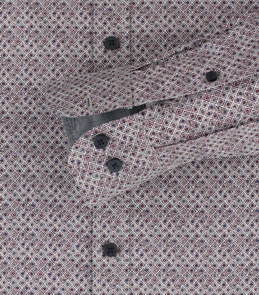 Hemden lange mouw rood Casa Moda