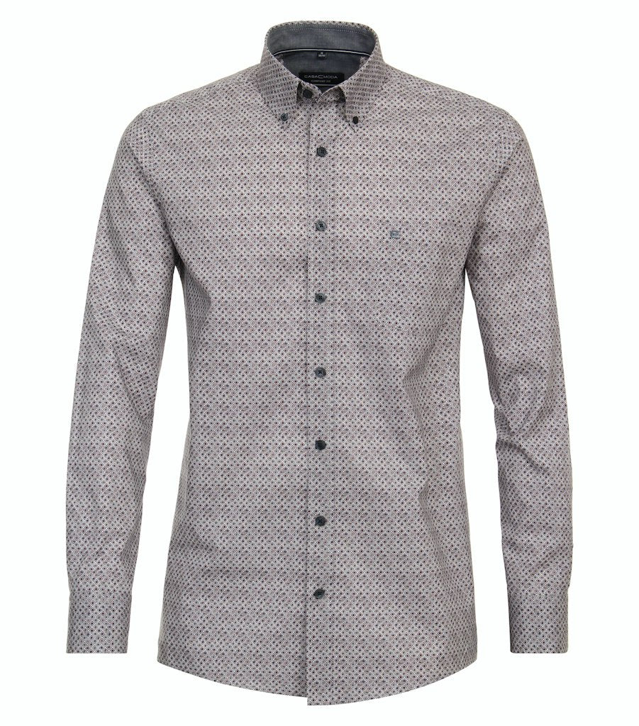 Hemden lange mouw rood Casa Moda