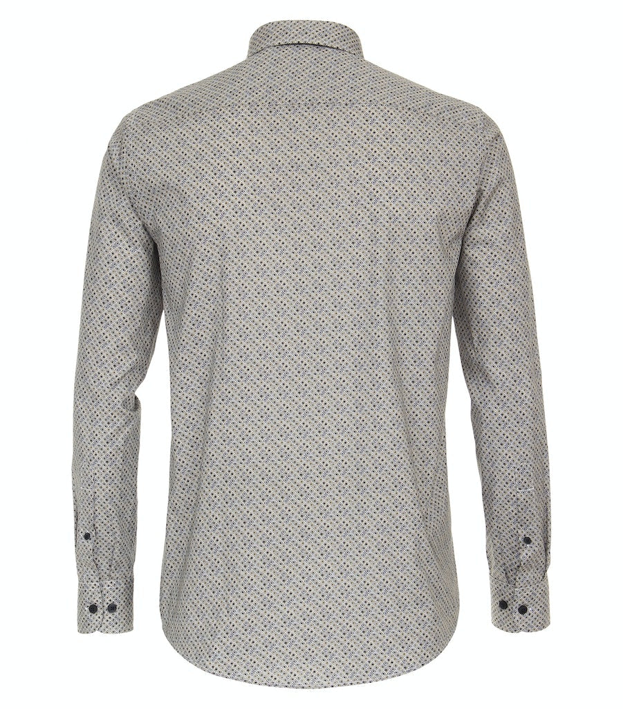 Hemden lange mouw grijs Casa Moda