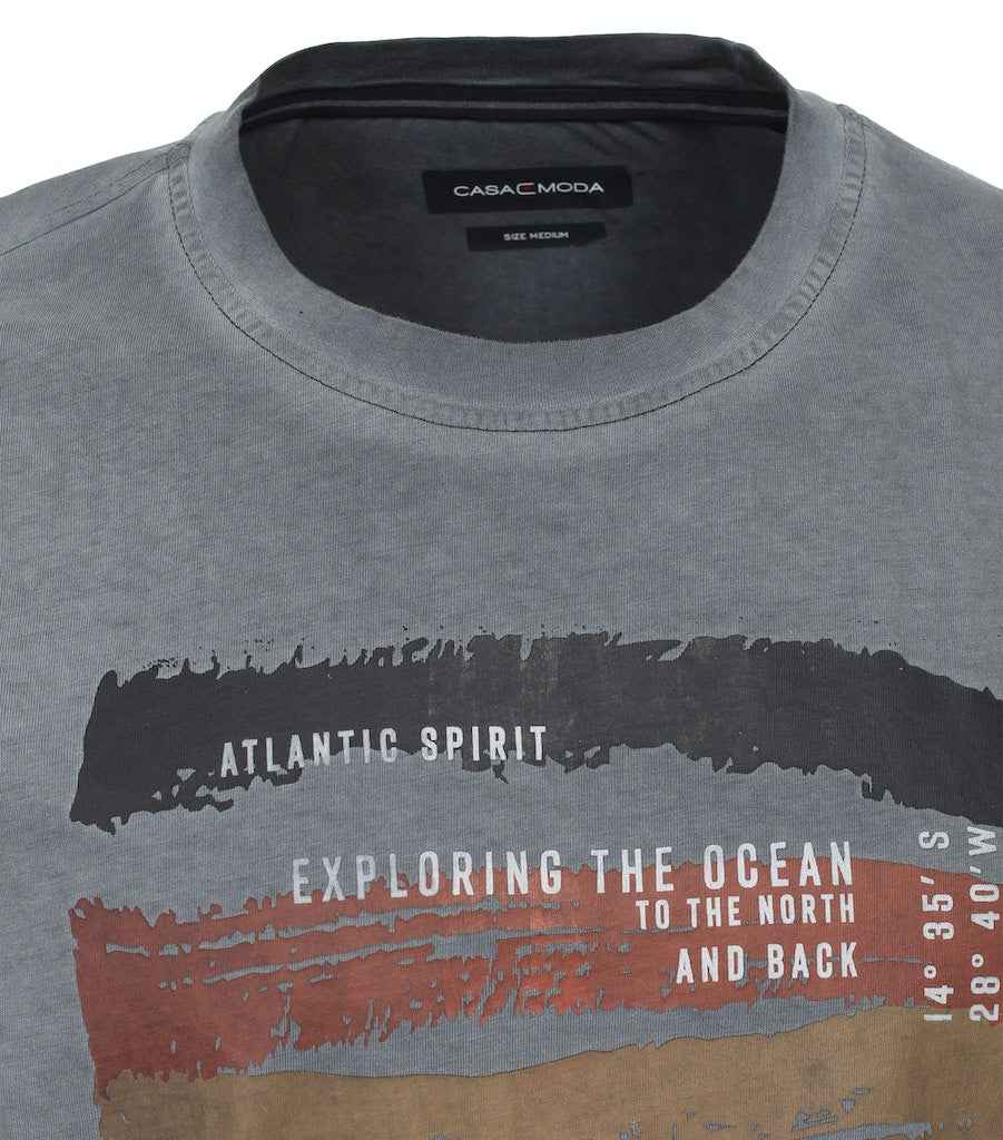 T-shirts korte mouw blauw Casa Moda