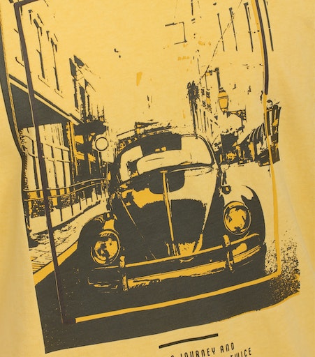 T-shirts korte mouw geel Casa Moda