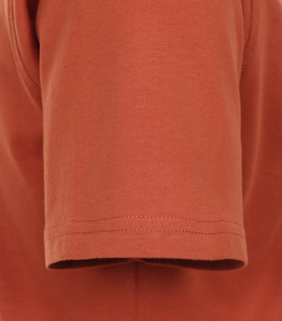 T-shirts korte mouw oranje Casa Moda