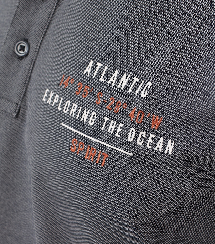 Polo's korte mouw blauw Casa Moda