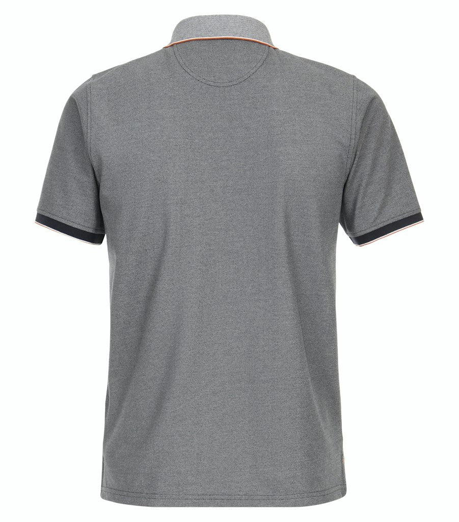 Polo's korte mouw blauw Casa Moda