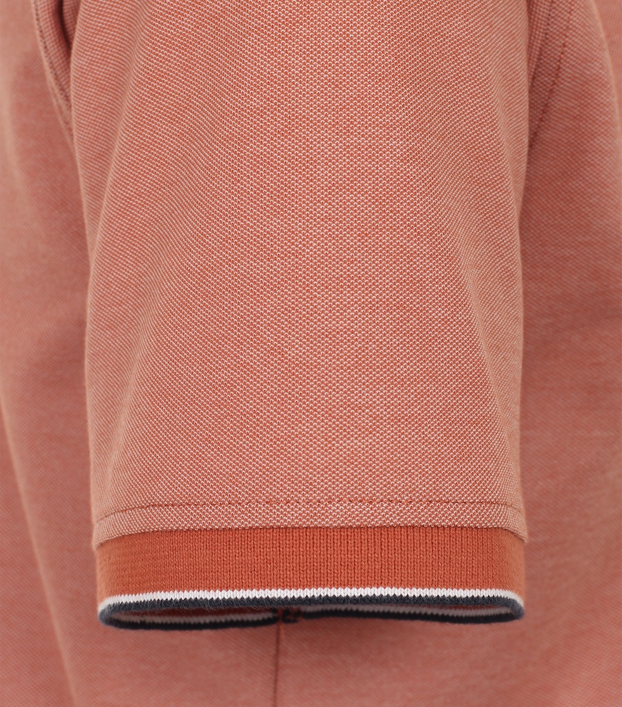 Polo's korte mouw oranje Casa Moda