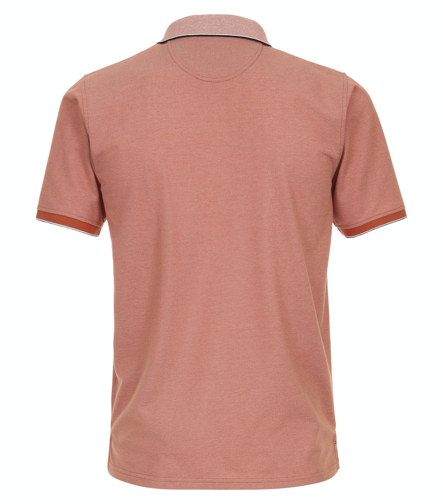 Polo's korte mouw oranje Casa Moda