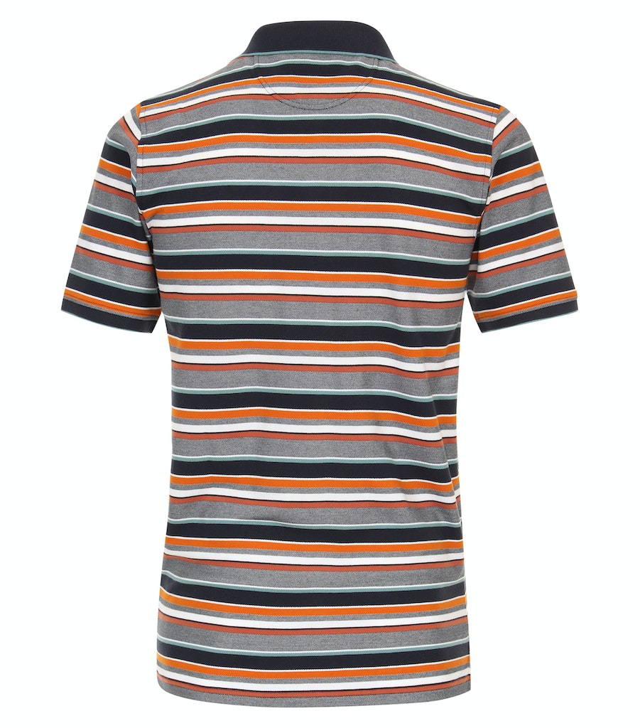 Polo's korte mouw oranje Casa Moda