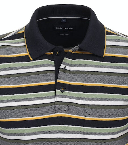 Polo's korte mouw geel Casa Moda