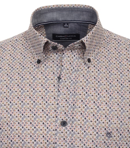 Hemden korte mouw multicolor Casa Moda
