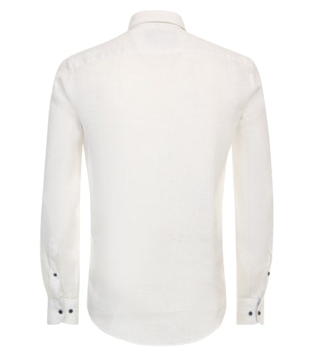 Hemden lange mouw wit Casa Moda