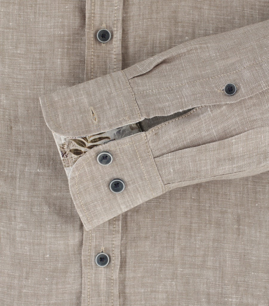 Hemden lange mouw beige Casa Moda