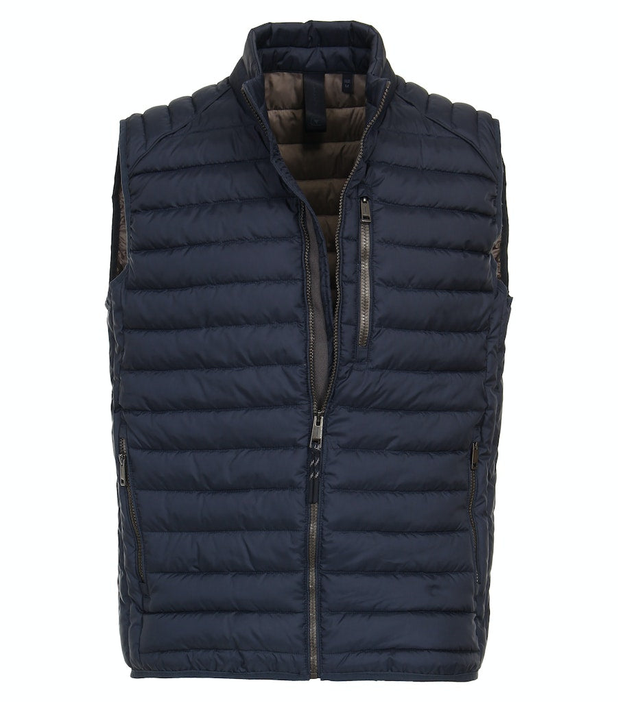 Bodywarmers blauw Casa Moda