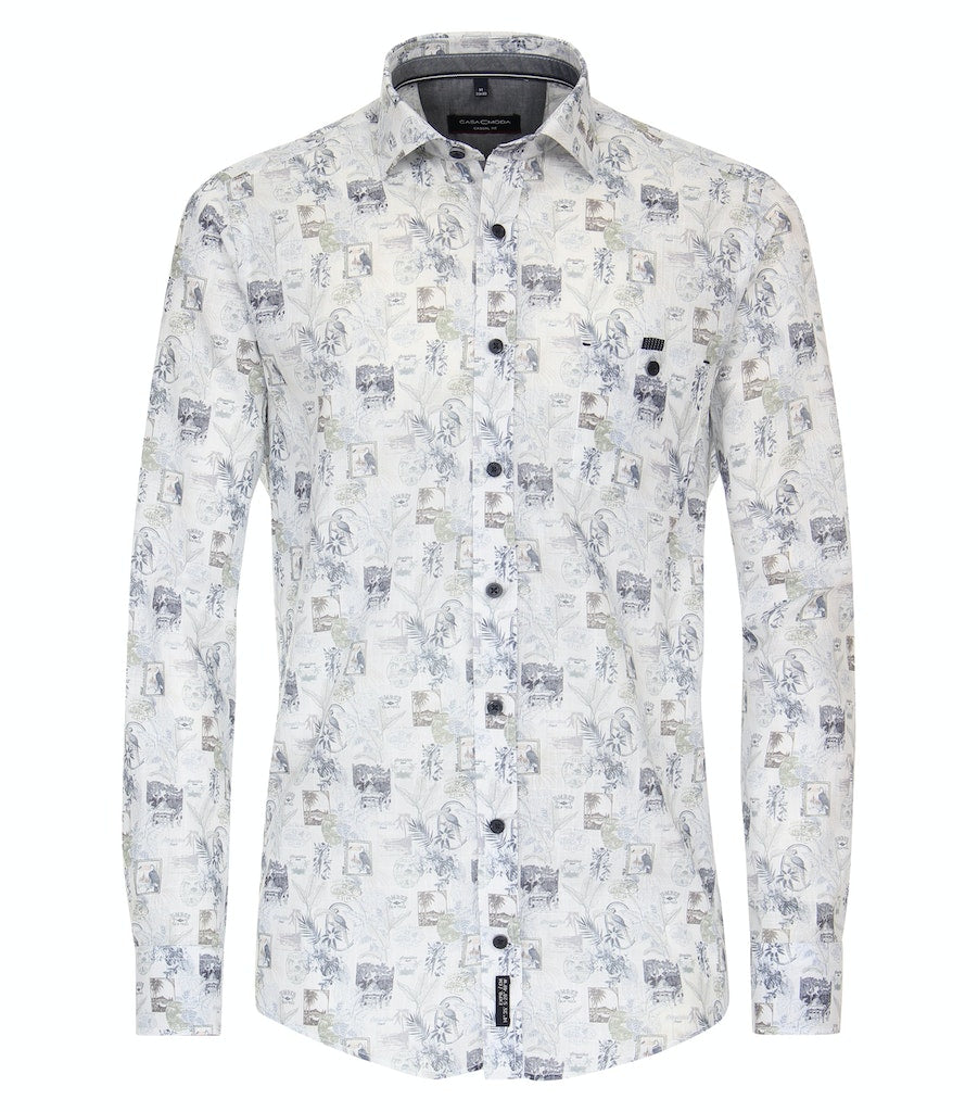 Hemden lange mouw multicolor Casa Moda