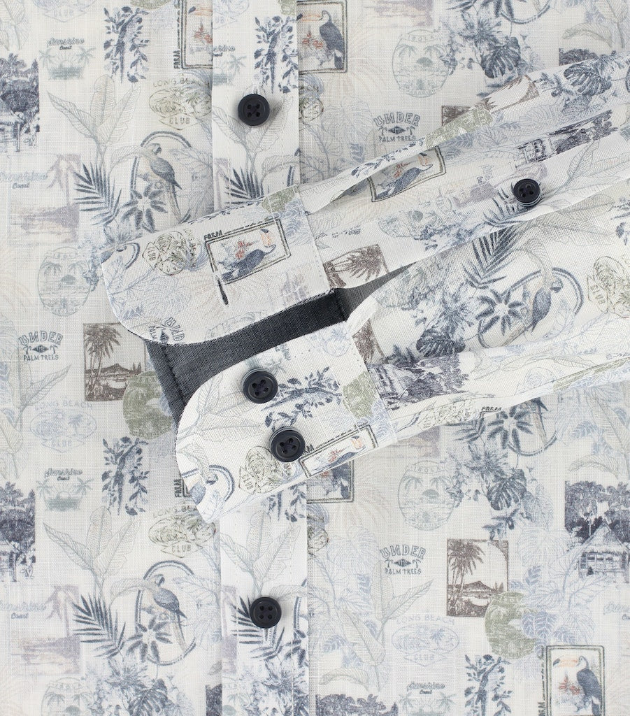 Hemden lange mouw multicolor Casa Moda