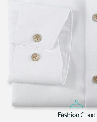 Hemden lange mouw wit OLYMP