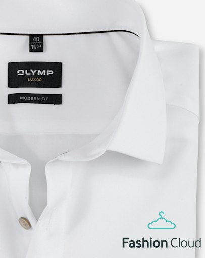 Hemden lange mouw wit OLYMP