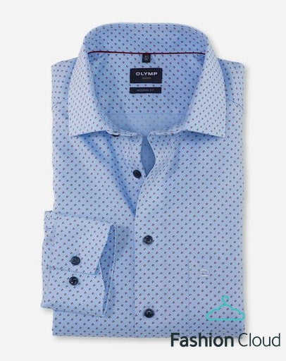 Hemden lange mouw multicolor OLYMP