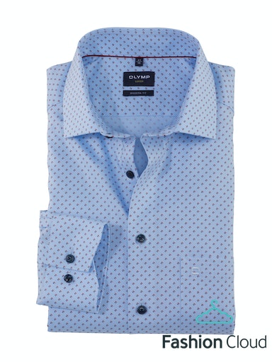 Hemden lange mouw multicolor OLYMP