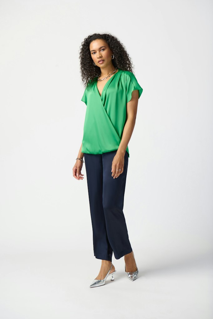 Blouses korte mouw groen Joseph Ribkoff