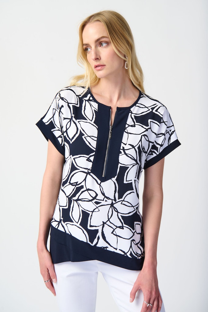 Blouses korte mouw multicolor Joseph Ribkoff