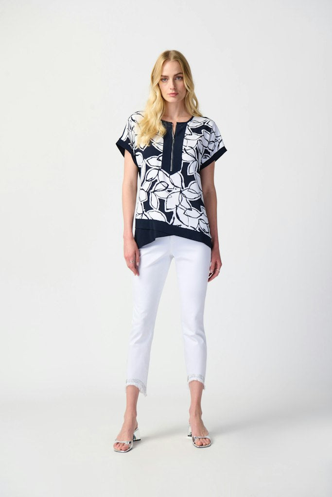 Blouses korte mouw multicolor Joseph Ribkoff