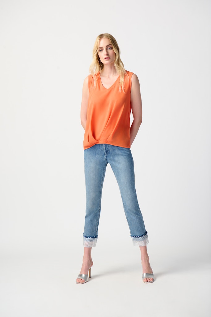 Tops oranje Joseph Ribkoff
