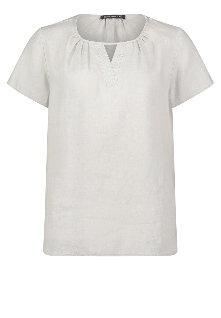 Blouses korte mouw grijs Betty Barclay