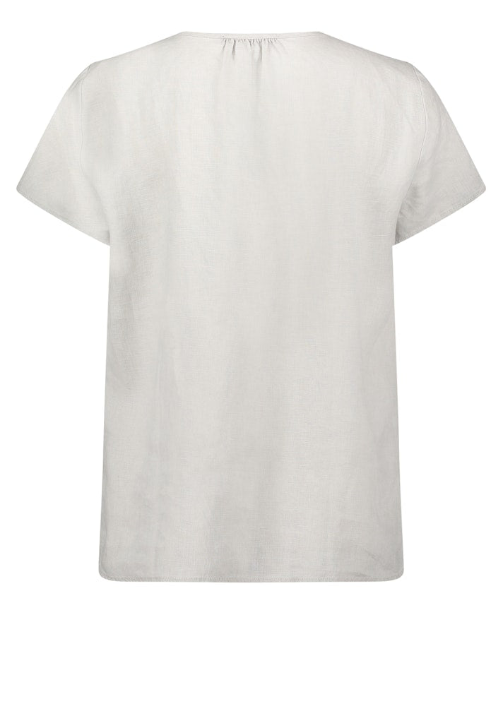Blouses korte mouw grijs Betty Barclay
