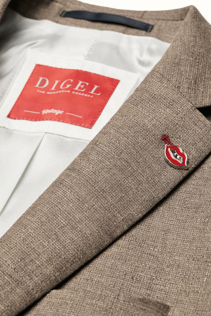 Kostuumblazers bruin DIGEL