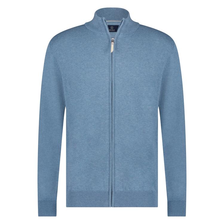 Cardigans blauw Marco Manzini