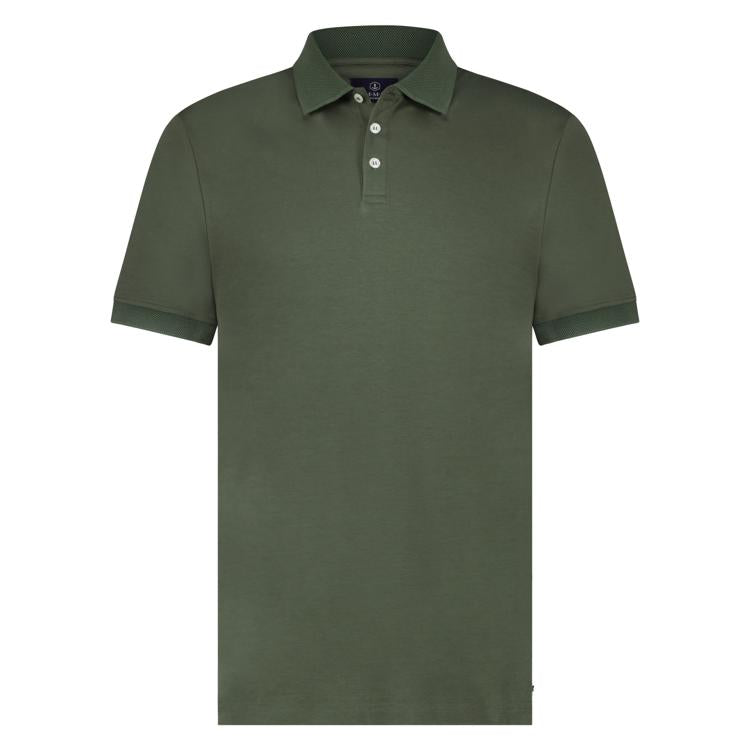 Polo's korte mouw groen Marco Manzini