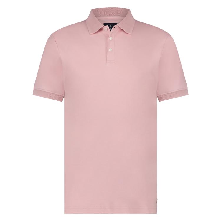 Polo's korte mouw roze Marco Manzini