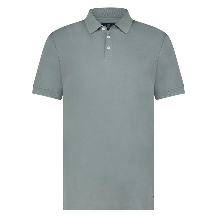 Polo's korte mouw grijs Marco Manzini
