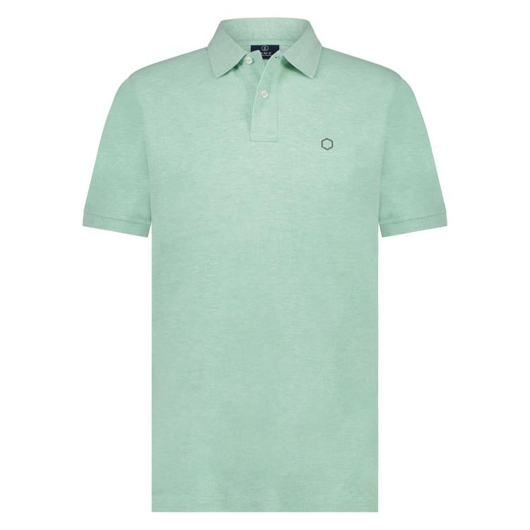 Polo's korte mouw groen Marco Manzini