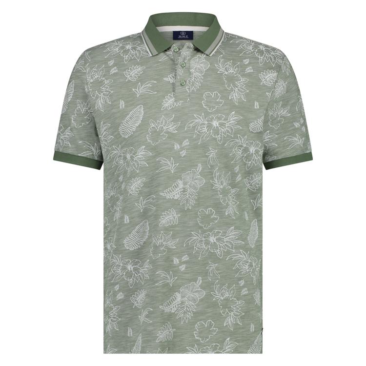 Polo's korte mouw groen Marco Manzini