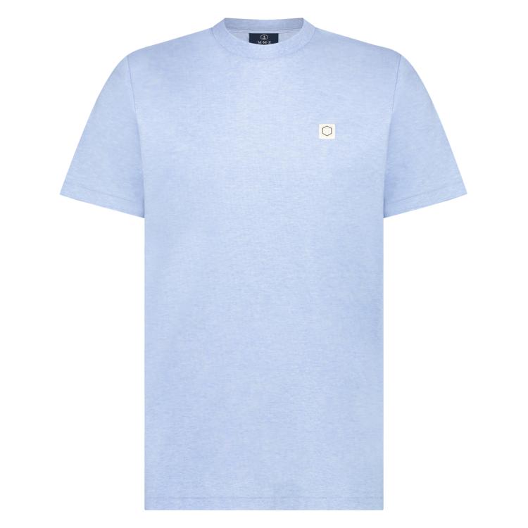 T-shirts korte mouw blauw Marco Manzini