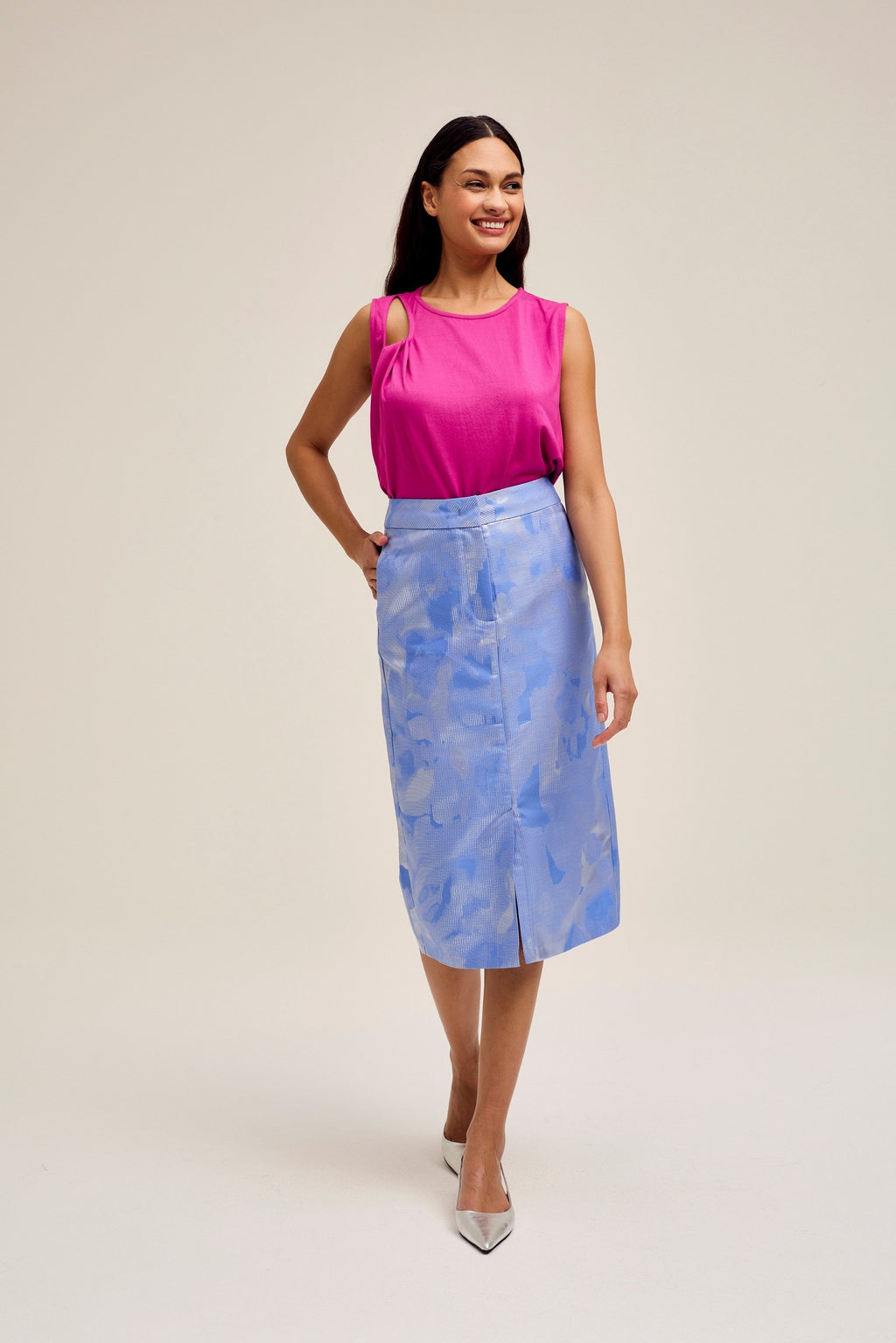Rokken blauw CKS