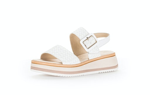 Sandalen wit Gabor