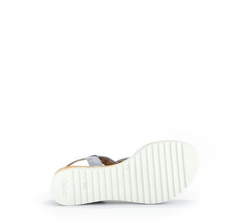 Sandalen blauw Gabor