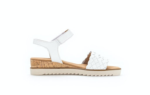 Sandalen wit Gabor