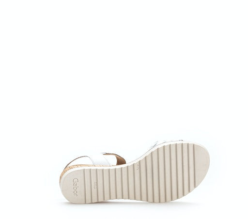 Sandalen wit Gabor