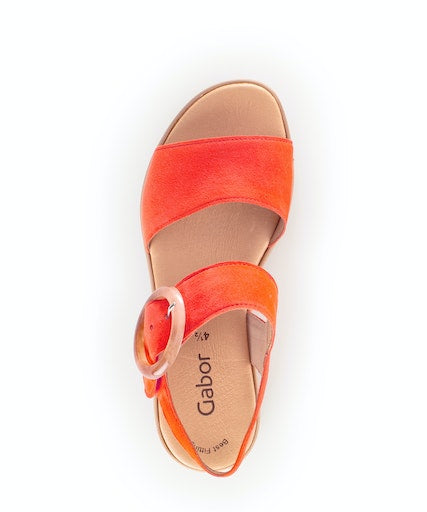 Sandalen oranje Gabor