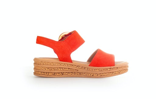 Sandalen oranje Gabor