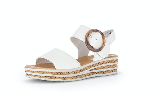 Sandalen wit Gabor