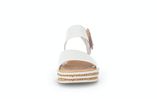 Sandalen wit Gabor