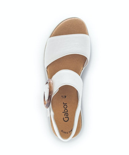 Sandalen wit Gabor