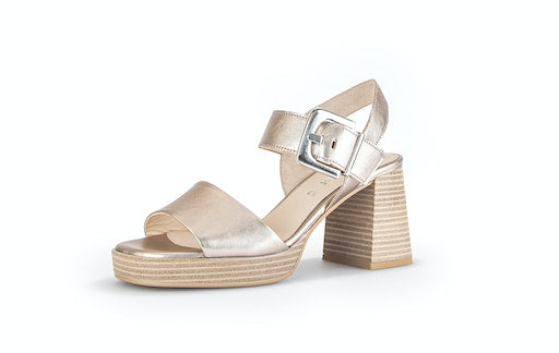 Sandalen goud Gabor