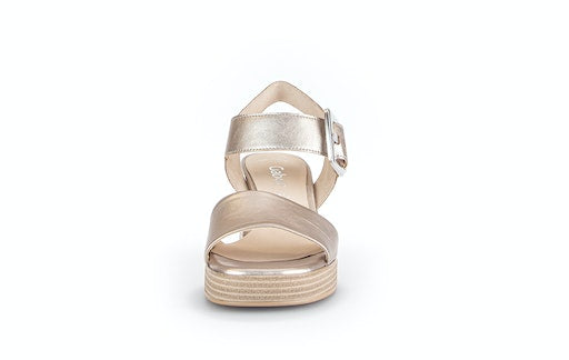 Sandalen goud Gabor